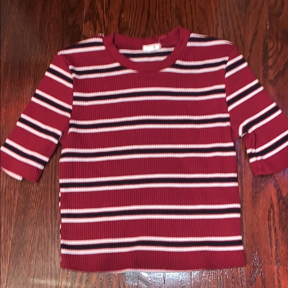 striped top